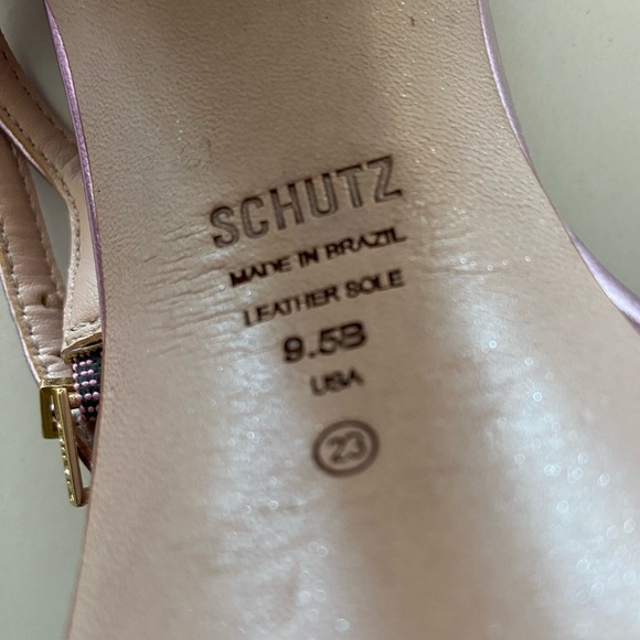 Schutz Darilia Sandals Women’s Size 9.5 Color: Cerise, gently worn - Picture 9 of 10